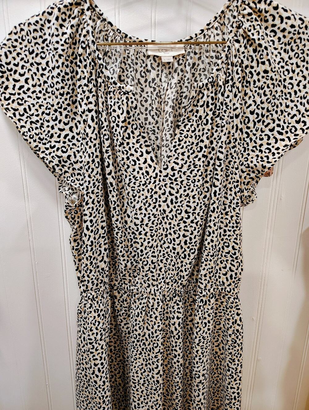 LOFT Leopard Print Dress